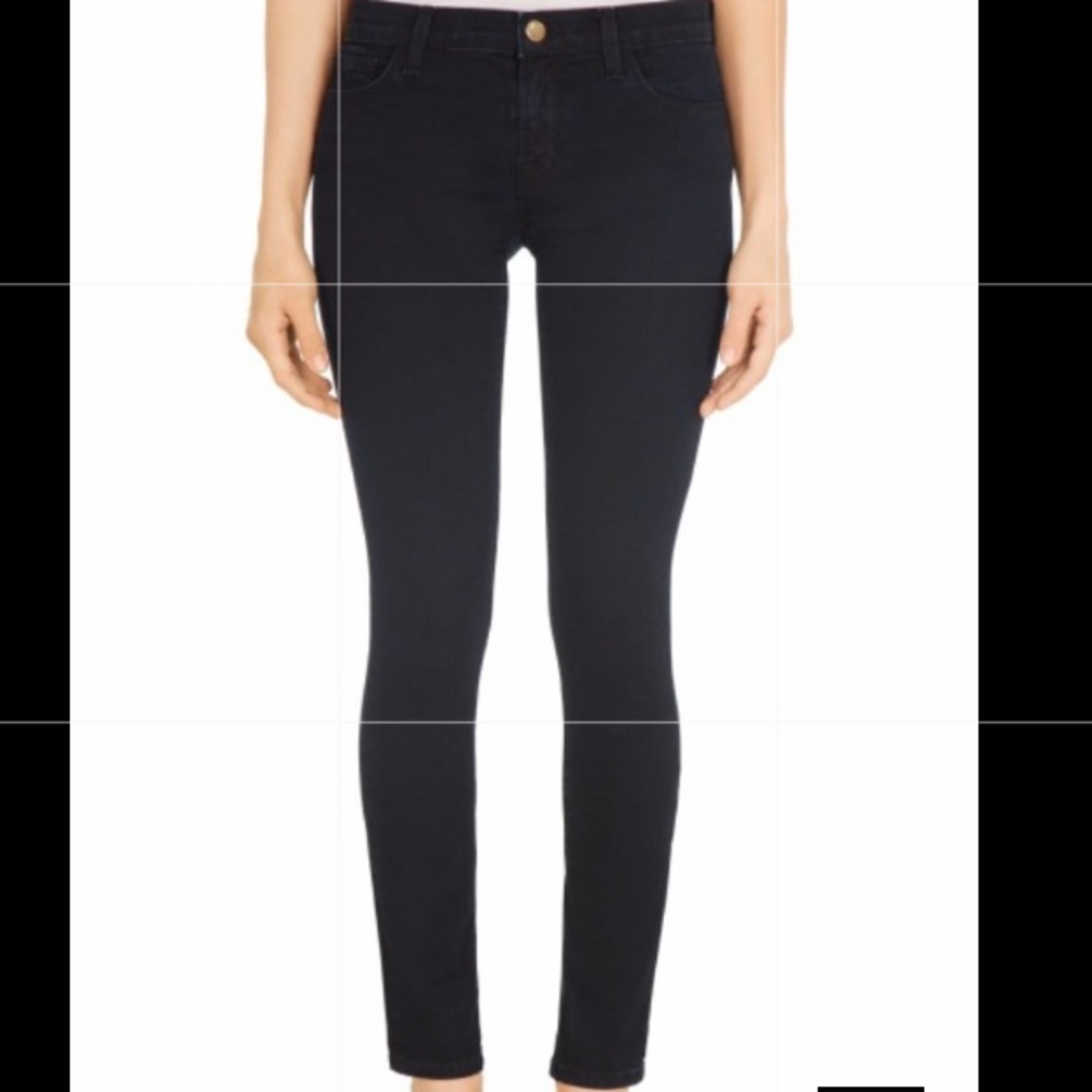 J Brand Mid-Rise Skinny, Bluebird, Sz 28, Like New
